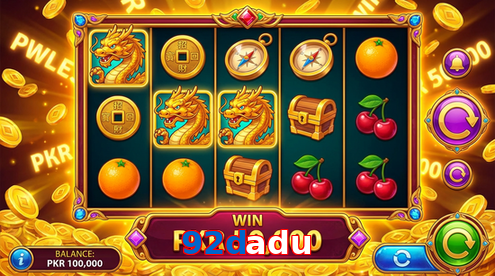 Main screen of 92Dadu pg page for PK players